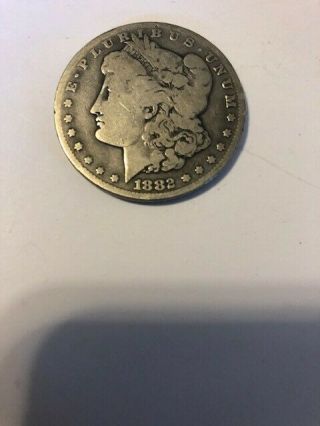 1882 - Cc United States Morgan Silver Dollar $1