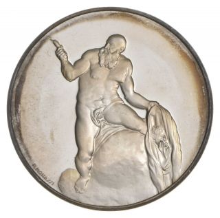 Art Bar - Genius Of Michelangelo Round 1 Oz.  999 Silver - One Troy Ounce 849