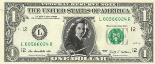 Hermione Granger / Emma Watson (harry Potter) - Real Dollar Bill