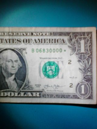 1$ Dollar Bill 