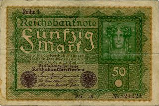 Germany 50 Mark 1919 Nr824324