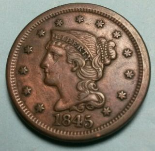 1845 N - 11 Large Cent 2