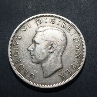 Old Foreign World Coin: 1950 Great Britain Half Crown
