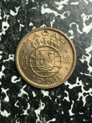 1968 Macao 10 Avos (5 Available) (1 Coin Only)