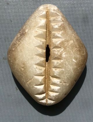 Tomcoins - China Zhou Dynasty Large Stone（jade) Cowrie Coin 29.  62mm