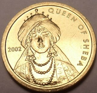 Somalia 100 Shillings,  2002 Gem Unc The Queen Of Sheba Only Year Ever Minted F/s
