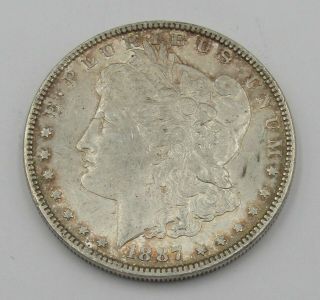 1887 P Morgan Silver Dollar - 90 Silver - Item 9851