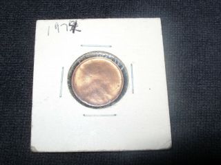 Error Lincoln Memorial Cent Capped Die Error - 1974?