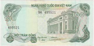 South Vietnam - 100 Dong 1969 - Choice Unc