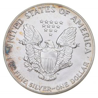 Better Date 1987 American Silver Eagle 1 Troy Oz.  999 Fine Silver 784 2