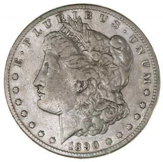 Raw 1890 Morgan $1 Uncertified Ungraded Carson City Us Silver Dollar Coin