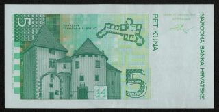 CROATIA (P28a) 5 Kuna 1993 XF, 2