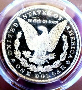 Morgan Silver Dollar 1881 S Pcgs Ms 64,  Dmpl Rev Glassy Mirrors Wow Coin