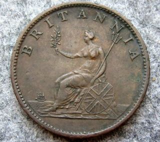 Great Britain George Iii 1807 Half 1/2 Penny,