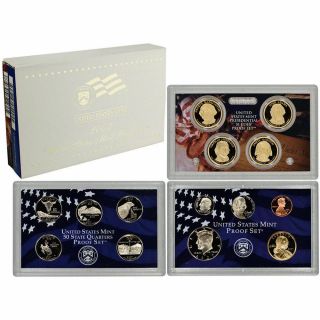 2007 S U.  S.  Proof 10 Coin Set Complete With And