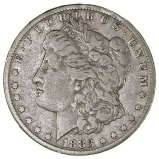 Raw 1883 - Cc Morgan $1 Uncertified Ungraded Circ Carson City Silver Dollar Coin