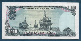 Vietnam 5000 Dong,  1987,  XF - 2