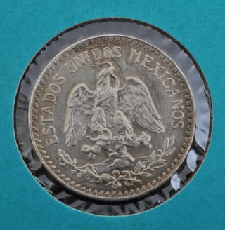 1935 Mexico 50 Centavos - 8.  1g - World Silver Coin
