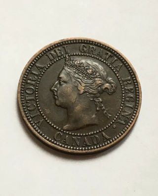 Canada 1 Cent 1882 Ef