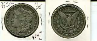 1883 Cc Morgan Silver Dollar Vf 4659m