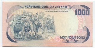 South Vietnam 1000 Dong 1972,  P - 34 2