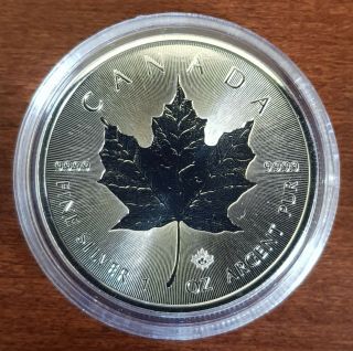Canada - 5 Dollars ($5) - 2018 - Maple Leaf - Incuse (2018) - Silver 9999 - 1 Oz