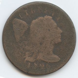 1796 1c Liberty Cap Large Cent Flowing Hair Coin