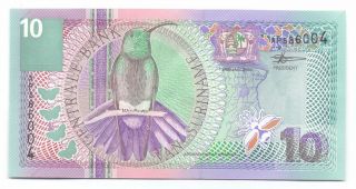 Suriname 10 Gulden 2000,  P - 147