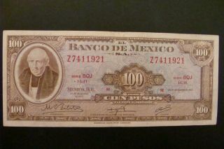 Mexico 100 Peso 1972 Crisp