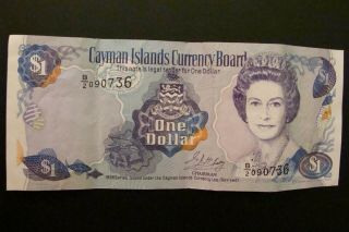 Cayman Island 1 Dollar 1996 Crisp