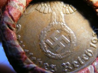 Estate Wheat Penny Roll 1943 Steel - Nazi Coin On Ends 11