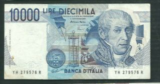 Italy 1984 10000 (10,  000) Lire P 112d Circulated