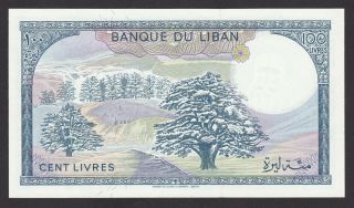 LEBANON - 100 LIVRES 1988 - UNC 2