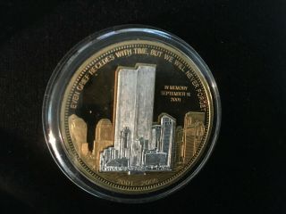 2001 - 2006 World Trade Center / Twin Towers Commemorative Coin / Medal