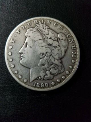 1890 Cc Carson City Morgan Silver Dollar Key Date