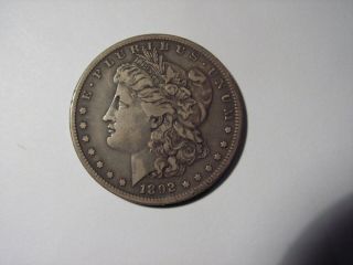 1892 - S Morgan Silver Dollar,  Looks To Be Fine,  B