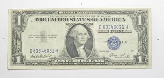 Crisp - 1935 - E United States Dollar Currency $1.  00 Silver Certificate 170