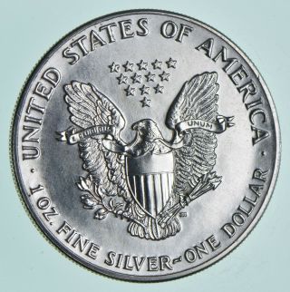 Better Date 1987 American Silver Eagle 1 Troy Oz.  999 Fine Silver 656 2