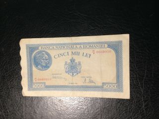 Romania Banknote 5000 Lei 1945
