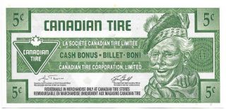 Canadian Tire 2007 - 5 Cent Coupon (s29 - B07) ; - Canada & Usa