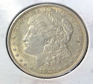 1921 United States Morgan Silver Dollar $1 Coin
