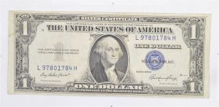 Crisp - 1935 - E United States Dollar Currency $1.  00 Silver Certificate 023