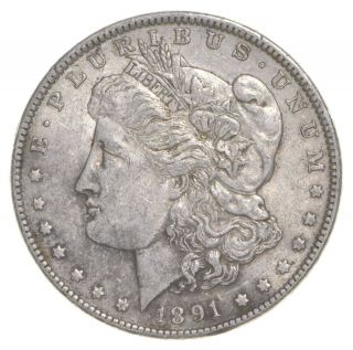 Au/unc - 1891 Morgan Silver Dollar $1.  00 167