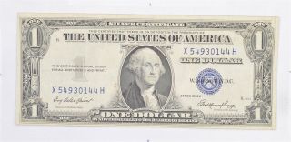 Crisp - 1935 - E United States Dollar Currency $1.  00 Silver Certificate 024