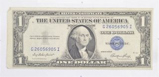 Crisp - 1935 - E United States Dollar Currency $1.  00 Silver Certificate 009