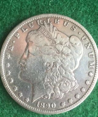 1890 Carson City Cc Morgan Silver Dollar