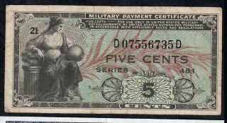 5 Cents Mpc Series 481