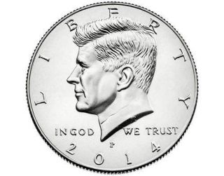 2014 Kennedy Half Dollar Set P&d (2 Coin Set) Choice Bu Quality No S/h 3560 - 63