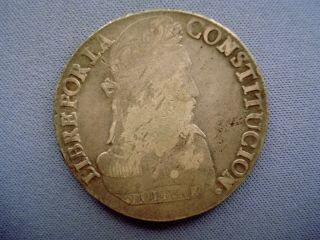 1837 Bolivia - 8 Soles - Silver Coin - 1036 2