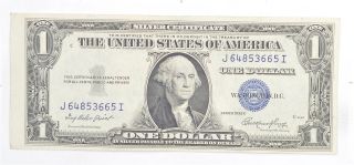 Crisp - 1935 - E United States Dollar Currency $1.  00 Silver Certificate 334